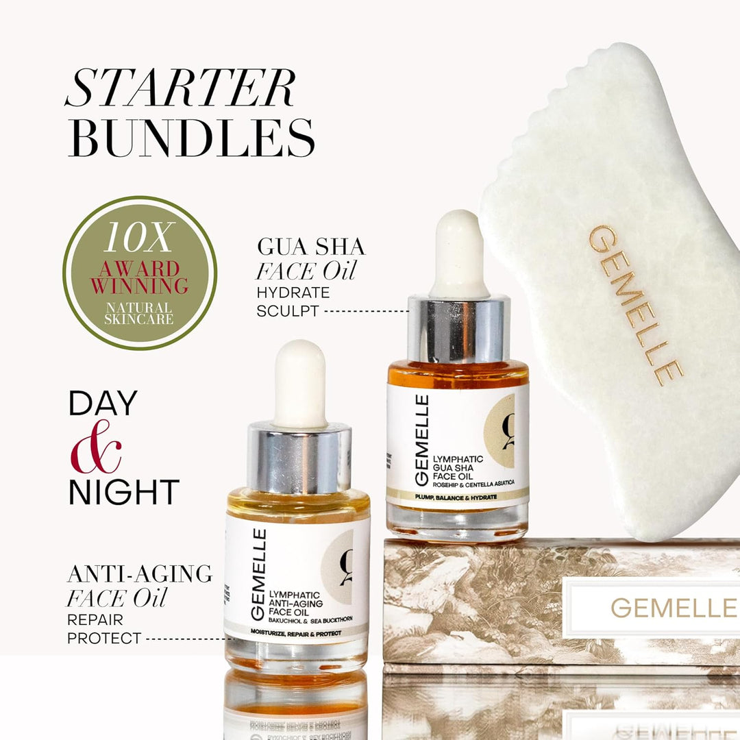 Ultimate 3-Pack Gua Sha + Anti-Aging - Morning & Night