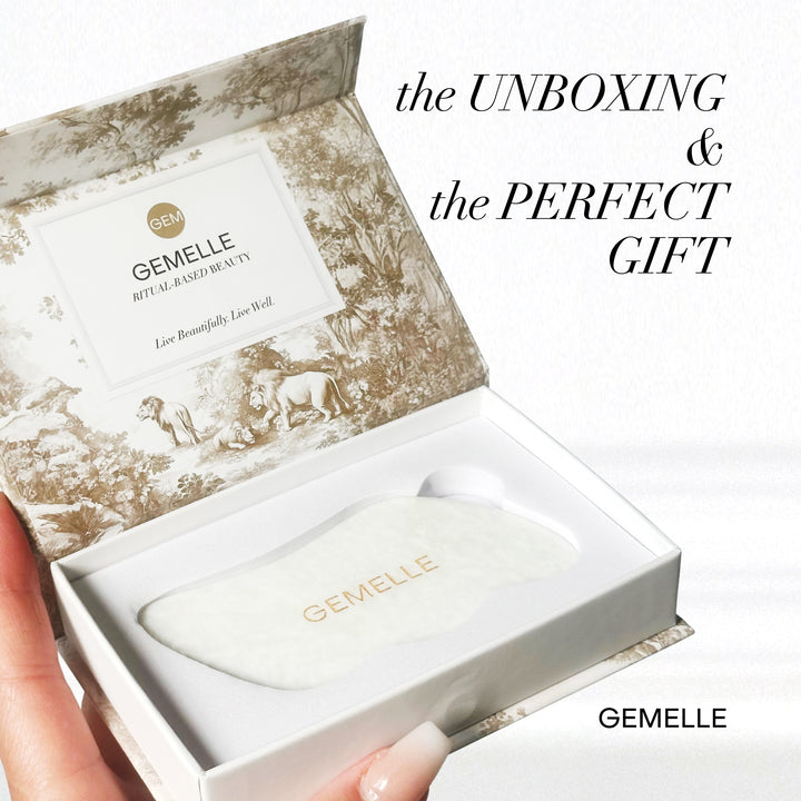 La Sculptante White Jade Gua Sha Tool